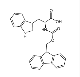 (S)-2-((((9h-fluoren-9-yl)methoxy)carbonyl)amino)-3-(1h-pyrrolo[2,3-b]pyridin-3-yl)propanoic acid Structure,737007-45-3Structure