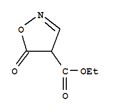 4-Isoxazolecarboxylicacid,4,5-dihydro-5-oxo-,ethylester(9ci) Structure,73710-42-6Structure