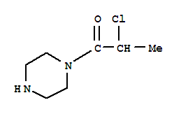 Piperazine, 1-(2-chloro-1-oxopropyl)-(9ci) Structure,737703-49-0Structure