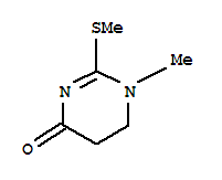 4(1H)-pyrimidinone,5,6-dihydro-1-methyl-2-(methylthio)-(9ci) Structure,737721-47-0Structure