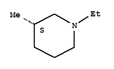 Piperidine, 1-ethyl-3-methyl-, (3s)-(9ci) Structure,737761-03-4Structure