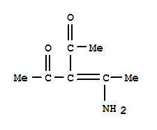 2,4-Pentanedione, 3-(1-aminoethylidene)-(9ci) Structure,73845-28-0Structure