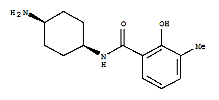 Benzamide, n-(cis-4-aminocyclohexyl)-2-hydroxy-3-methyl-(9ci) Structure,738577-53-2Structure