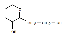 2H-pyran-2-ethanol, tetrahydro-3-hydroxy-(9ci) Structure,738604-56-3Structure