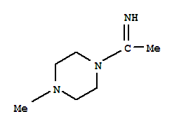 Piperazine, 1-(1-iminoethyl)-4-methyl-(9ci) Structure,740032-39-7Structure