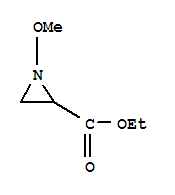 2-Aziridinecarboxylicacid,1-methoxy-,ethylester,cis-(9ci) Structure,74016-55-0Structure