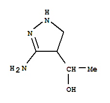 1H-pyrazole-4-methanol,3-amino-4,5-dihydro-alpha-methyl-(9ci) Structure,740783-73-7Structure