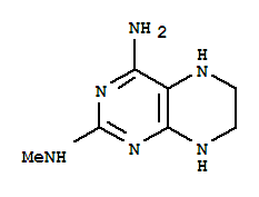 2,4-Pteridinediamine,1,5,6,7-tetrahydro-n2-methyl-(9ci) Structure,740787-10-4Structure