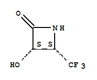 2-Azetidinone, 3-hydroxy-4-(trifluoromethyl)-, (3s,4s)-(9ci) Structure,740802-99-7Structure