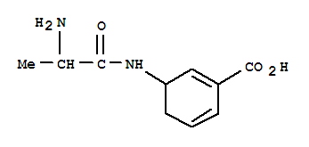 1,5-Cyclohexadiene-1-carboxylicacid,3-[(2-amino-1-oxopropyl)amino]-(9ci) Structure,741203-05-4Structure