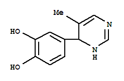 1,2-Benzenediol, 4-(1,4-dihydro-5-methyl-4-pyrimidinyl)-(9ci) Structure,741623-84-7Structure