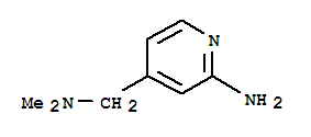 4-Pyridinemethanamine,2-amino-n,n-dimethyl-(9ci) Structure,741670-71-3Structure