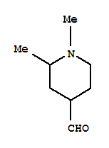 4-Piperidinecarboxaldehyde, 1,2-dimethyl-(9ci) Structure,74169-82-7Structure