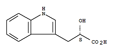 (Alphas)-alpha-hydroxy-1h-indole-3-propanoic acid Structure,7417-65-4Structure