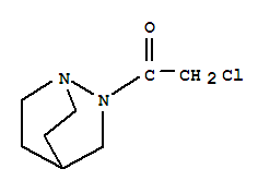 1,2-Diazabicyclo[2.2.2]octane, 2-(chloroacetyl)-(9ci) Structure,741997-48-8Structure