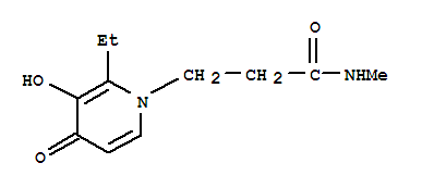 1(4H)-pyridinepropanamide, 2-ethyl-3-hydroxy-n-methyl-4-oxo-(9ci) Structure,742681-77-2Structure