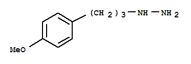 Hydrazine, [3-(4-methoxyphenyl)propyl]-(9ci) Structure,742686-46-0Structure