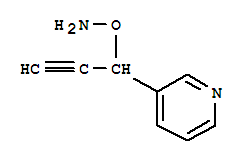 Pyridine, 3-[1-(aminooxy)-2-propynyl]-(9ci) Structure,742691-15-2Structure