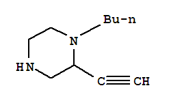 Piperazine, 1-butyl-2-ethynyl-(9ci) Structure,743368-10-7Structure