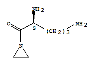 Aziridine, 1-[(2s)-2,5-diamino-1-oxopentyl]-(9ci) Structure,743409-13-4Structure