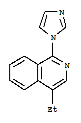 Isoquinoline, 4-ethyl-1-(1h-imidazol-1-yl)-(9ci) Structure,744144-75-0Structure