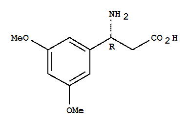 (R)-3-amino-3-(3,5-dimethoxy-phenyl)-propionic acid Structure,744193-65-5Structure