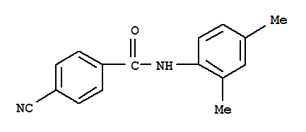 Benzamide, 4-cyano-n-(2,4-dimethylphenyl)-(9ci) Structure,744229-40-1Structure