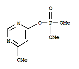 Phosphoric acid, 6-methoxy-4-pyrimidinyl dimethyl ester (9ci) Structure,74460-04-1Structure