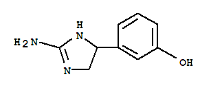 Phenol, 3-(2-amino-4,5-dihydro-1h-imidazol-4-yl)-(9ci) Structure,744969-15-1Structure