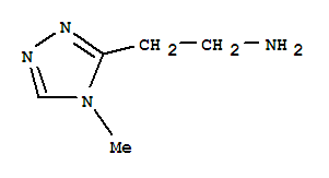 2-(4-Methyl-4H-1,2,4-triazol-3-yl)ethanamine Structure,744994-00-1Structure