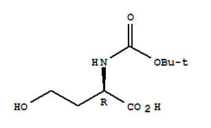 Boc-d-homoserine Structure,745011-75-0Structure