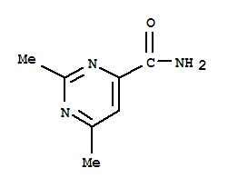 4-Pyrimidinecarboxamide,2,6-dimethyl-(6ci,7ci,9ci) Structure,74502-96-8Structure