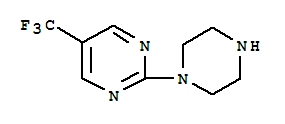 Pyrimidine, 2-(1-piperazinyl)-5-(trifluoromethyl)- Structure,745066-18-6Structure