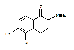 1(2H)-naphthalenone, 3,4-dihydro-5,6-dihydroxy-2-(methylamino)-(9ci) Structure,745725-10-4Structure