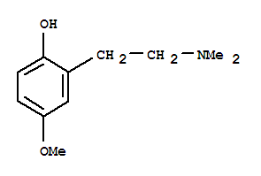 Phenol, 2-[2-(dimethylamino)ethyl]-4-methoxy-(9ci) Structure,745736-66-7Structure