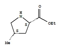 L-proline, 4-methyl-, ethyl ester, cis-(9ci) Structure,745769-71-5Structure