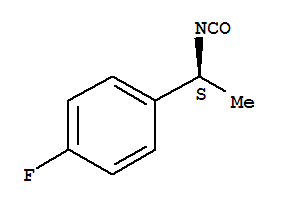 Benzene, 1-fluoro-4-[(1s)-1-isocyanatoethyl]-(9ci) Structure,745783-74-8Structure