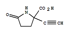 Proline, 2-ethynyl-5-oxo-(9ci) Structure,74580-20-4Structure