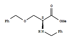 Benzyl-o-benzyl-l-serine methyl ester hydrochloride Structure,746598-47-0Structure