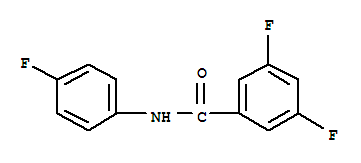 Benzamide, 3,5-difluoro-n-(4-fluorophenyl)-(9ci) Structure,746612-12-4Structure