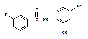 Benzamide, 3-fluoro-n-(2-hydroxy-4-methylphenyl)-(9ci) Structure,746615-81-6Structure