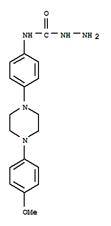 4-{[4-(4-Methyloxy-phenyl)-piperazin-1-yl]-phenyl}-hydrazinecarboxamide Structure,74852-89-4Structure