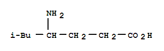 Heptanoic acid, 4-amino-6-methyl- Structure,74892-75-4Structure