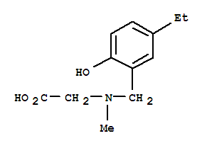 Glycine, n-[(5-ethyl-2-hydroxyphenyl)methyl]-n-methyl-(9ci) Structure,749184-31-4Structure