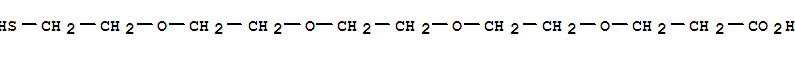 HS-PEG4-CH2CH2COOH Structure,749247-06-1Structure