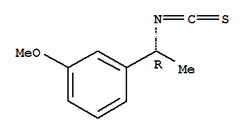 Benzene, 1-[(1r)-1-isothiocyanatoethyl]-3-methoxy-(9ci) Structure,749261-39-0Structure