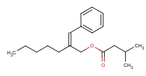 Alpha-amylcinnamyl isovalerate Structure,7493-80-3Structure