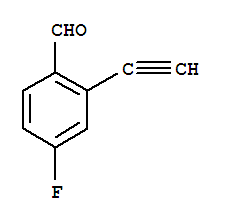 Benzaldehyde, 2-ethynyl-4-fluoro-(9ci) Structure,749874-24-6Structure