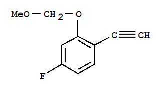 Benzene, 1-ethynyl-4-fluoro-2-(methoxymethoxy)-(9ci) Structure,749874-25-7Structure