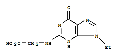 Glycine, n-(9-ethyl-6,9-dihydro-6-oxo-1h-purin-2-yl)- Structure,749917-36-0Structure